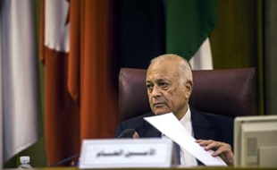 Nabil al-Arabi, le Secrétaire général de la Ligue arabe, le 15 juillet 2014 au Caire