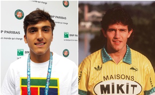 Román le joueur de tennis et Jorge le footballeur, deux générations de Burruchaga.