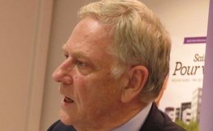 Pierre de Saintignon, candidat PS aux régionales, le 26 octobre 2015