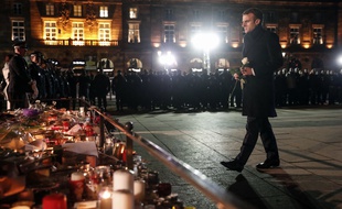 Emmanuel Macron à Strasbourg