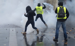 La manifestation des gilets jaunes à Nantes s'est déroulée dans un climat tendu