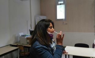 Lancement de la campagne des autotests au lycée Marseilleveyre à Marseille