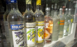 Des bouteilles d'alcool (Illustration).
