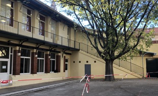 Illustration de travaux dans une école de Marseille