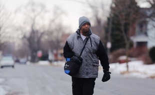 James Robertson, travailleur de Detroit, en janvier 2015.