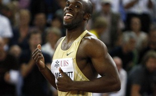 L'athlète américain, LaShawn Merritt, champion du monde de 400 le 28 août 2009.