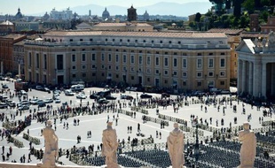 La place Saint Pierre au Vatican