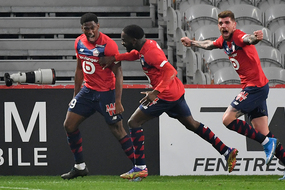 Jonathan David et les Lillois foncent vers le titre.