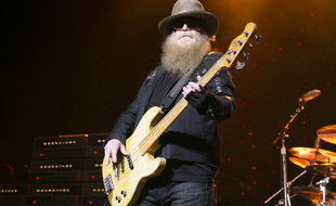 Le bassiste de ZZ Top, Dusty Hill