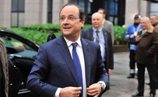 Francois Hollande le 21 mars 2014 à Bruxelles