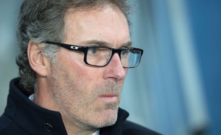 Laurent Blanc lors du match entre le PSG et Bastia le 8 juin 2016.