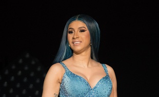 La rappeuse Cardi B en concert en Californie