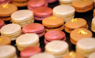 Illustration de macarons.