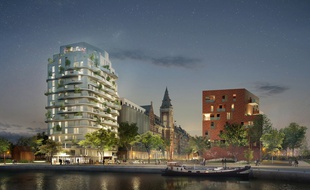 La Brooklyn tower devrait sortir de terre d'ici 2020 à Marquette-lez-Lille.