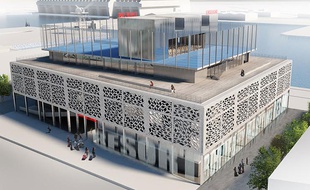 Le projet de complexe hôtelier Radisson Blu, aux Bassins à Flot à Bordeaux, comprendra un complexe sportif sur le toit
