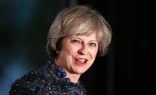 Theresa May le 1er octobre 2016 à Birmingham.