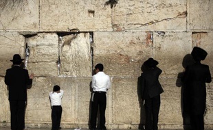 Le Mur des Lamentations, à Jérusalem.