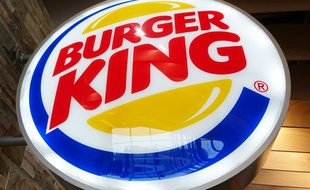 L'enseigne du géant américain de fast-food Burger King.