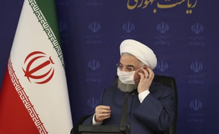 Le président iranien Hassan Rohani à Téhéran le 18 juillet 2020.