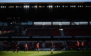Le Roazhon Park de Rennes en août 2015.