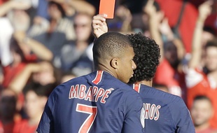 Mbappé a été exclu contre Nîmes.