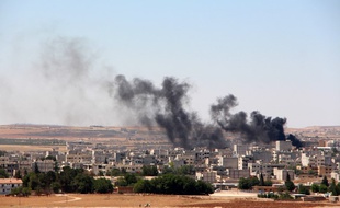La ville de Kobané, en Syrie, théâtre du conflit qui oppose l'armée régulière et les rebelles