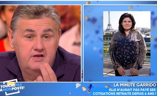 Pierre Ménès adresse un coup de gueule à Raquel Garrido dans «TPMP» le 4 octobre 2017.