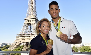 Attention blague: si Yoka et Mossely ont un jour des enfants, ce sera une famille en or. Merci.