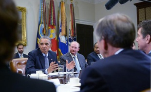 Le président américain Barack Obama à la Maison Blanche le 19 octobre 2015
