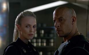 Charlize Theron et Vin Diesel dans Fast and Furious 8 de F. Gary Gray