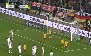 Les Australiens ont failli battre l'Allemagne chez elle (2-2 score final), le 25 mars 2015.