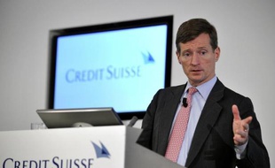 L'ex-directeur général Américain Brady Dougan, le 22 juillet 2010 à Zurich