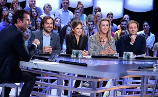 Une partie de l'équipe du «Grand Journal», saison 2016-2017.