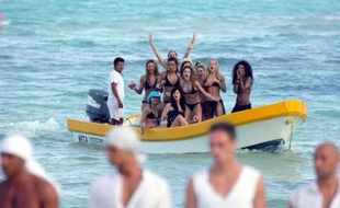 L'arrivée des tentatrices, dans L'Ile de la tentation, sur TF1