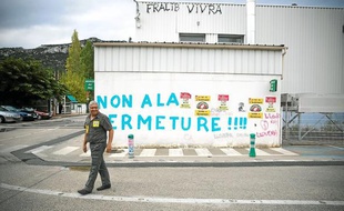 L'usine Fralib de Gémenos est occupée par les salariés depuis la semaine dernière.