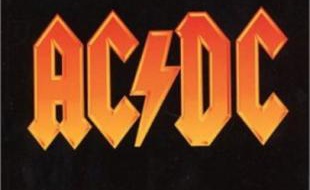Le logo du groupe californien AC/DC