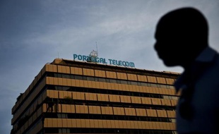 Le siège du groupe Portugal Telecom, à Lisbonne, en octobre 2014