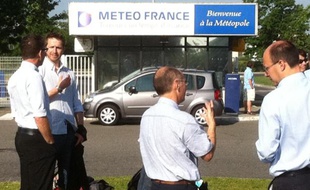 Prise d'otage au siège de Météo-France à Toulouse (Haute-Garonne), le 7 juin 2012.