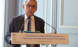 Claude Bisson-Vaivre, médiateur de l'Education nationale, le 29/06/17.