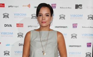 La chanteuse Lily Allen