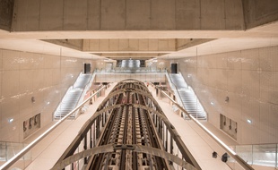 La nouvelle station de la ligne 14, Pont Cardinet (17e arrondissement)