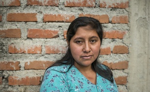 25 AVRIL 2018, COLOMBIE : Ximena Secue Martinez, victime de la guérilla colombienne.