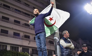 Manifestation dans le centre d'Alger le 11 mars 2019.