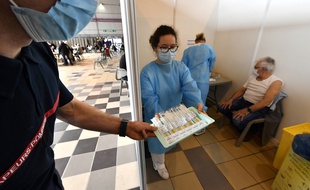 Au vaccinodrome de Toulouse, au Hall 8 de l'ancien Parc des Expositions de la Ville rose.