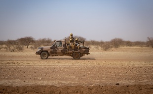 Des soldats burkinabé le 3 février 2020.