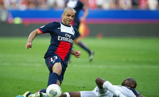 Alex, le 31 août 2013 au Parc des Princes.