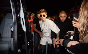 Justin Bieber à Cannes, le 22 mai 2014.