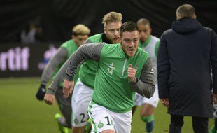 Jordan Veretout avec l'AS Saint-Etienne.