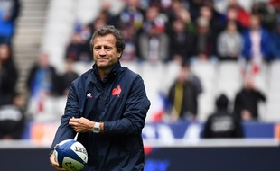 Le sélectionneur Fabien Galthié lors du match France-Angleterre, 1ère journée du Tournoi des VI Nations, le 2 février 2020.
