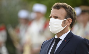 Emmanuel Macron à Ajaccio, le 10 septembre 2020.